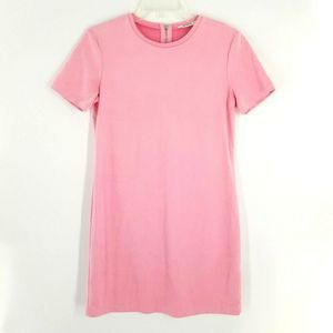 ZARA Trafaluc Pink Dress Zipper Back